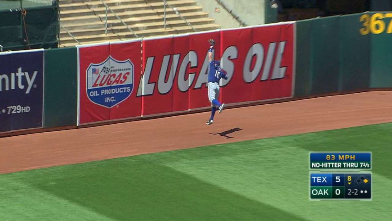 Rua's fantastic catch