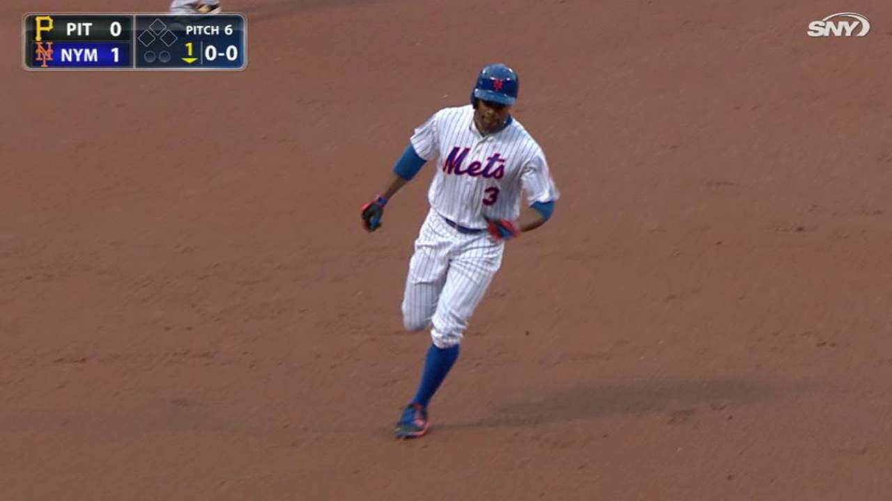 Granderson's leadoff home run