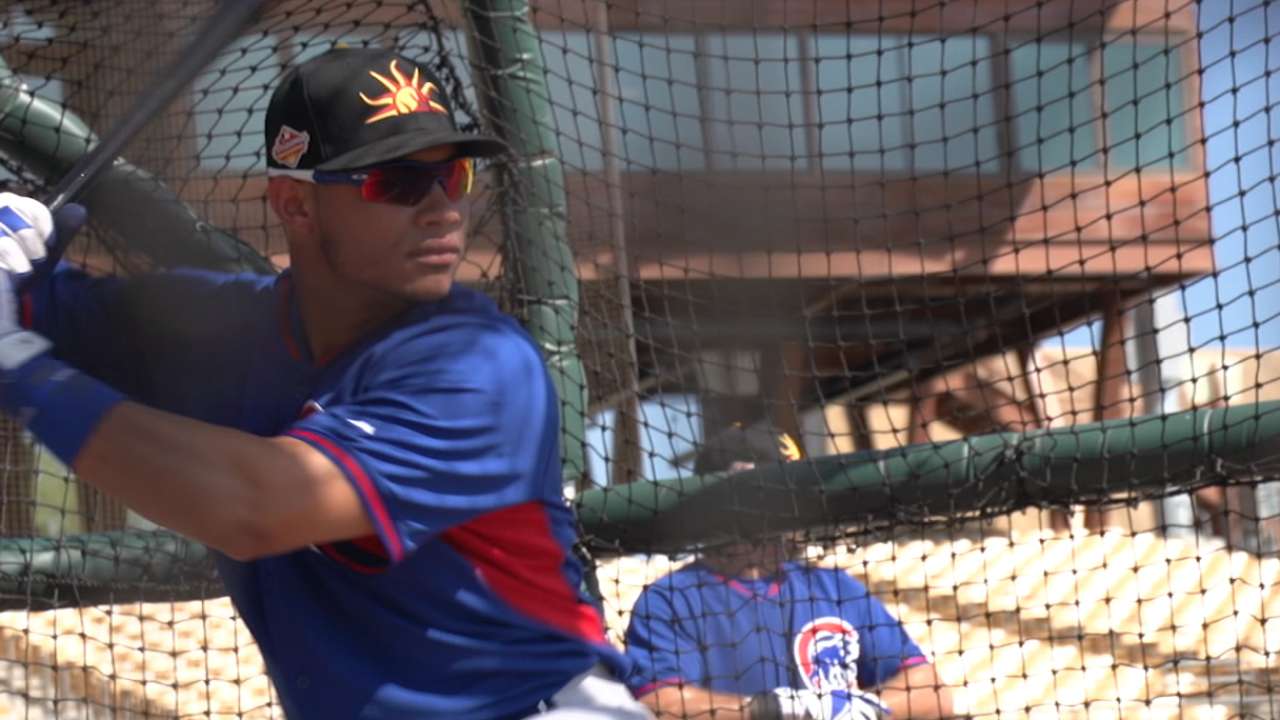 Cubs to use Contreras' first stint as tutorial