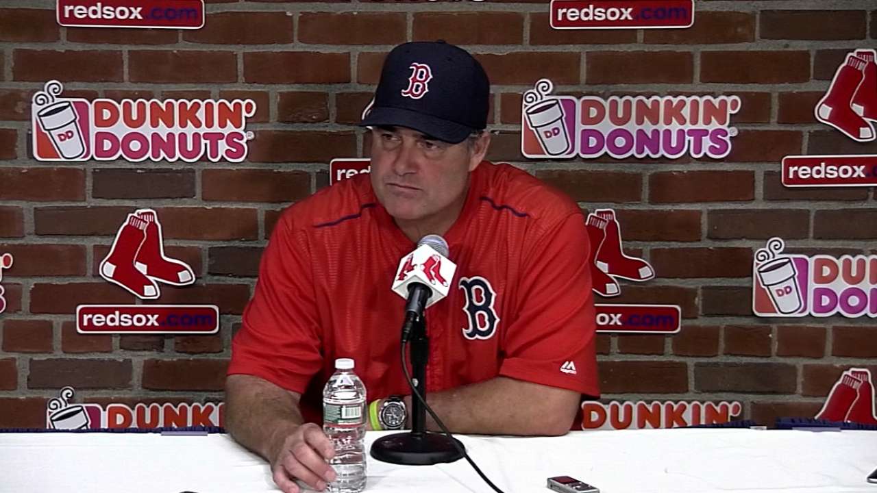 Farrell on 5-1 loss to Orioles