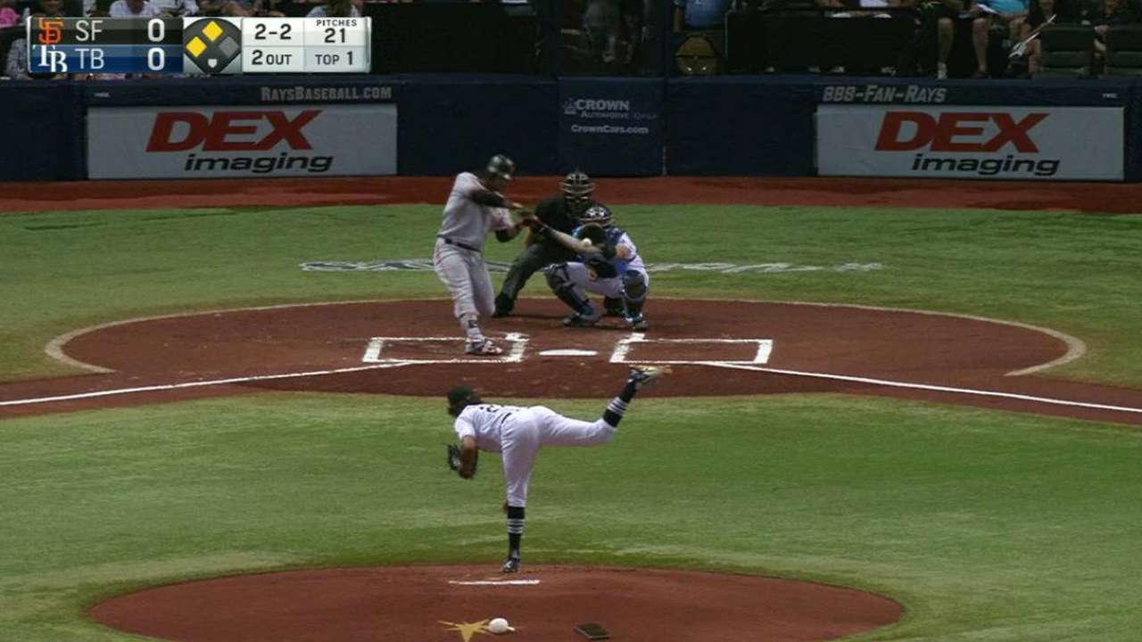 Crawford's two-run double