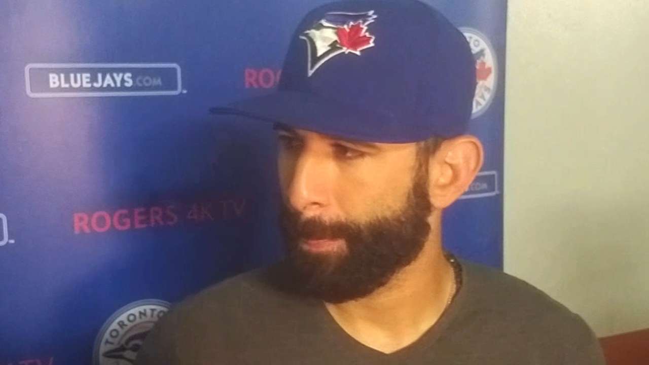 Bautista on being placed on DL