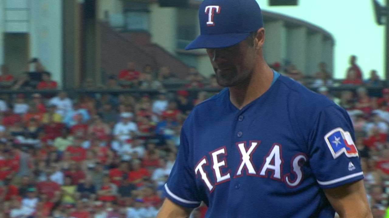 Hamels happy to pick up where Lewis left off