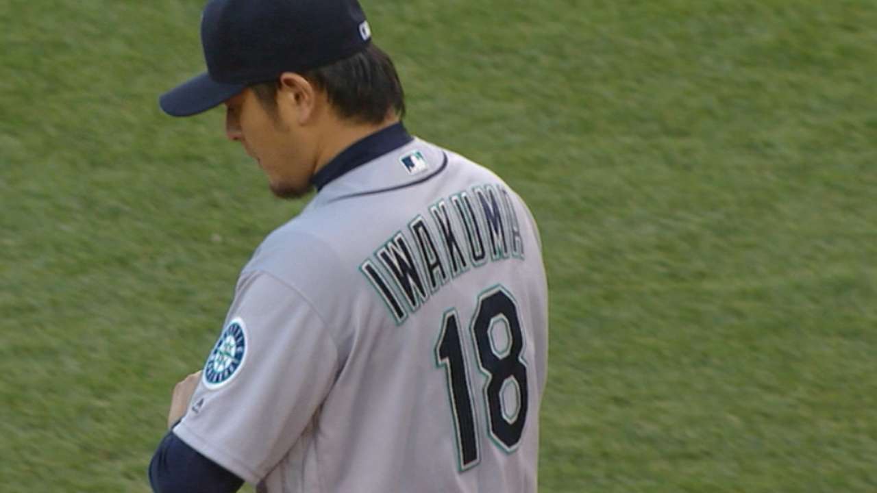 With rotation ailing, Iwakuma steps up