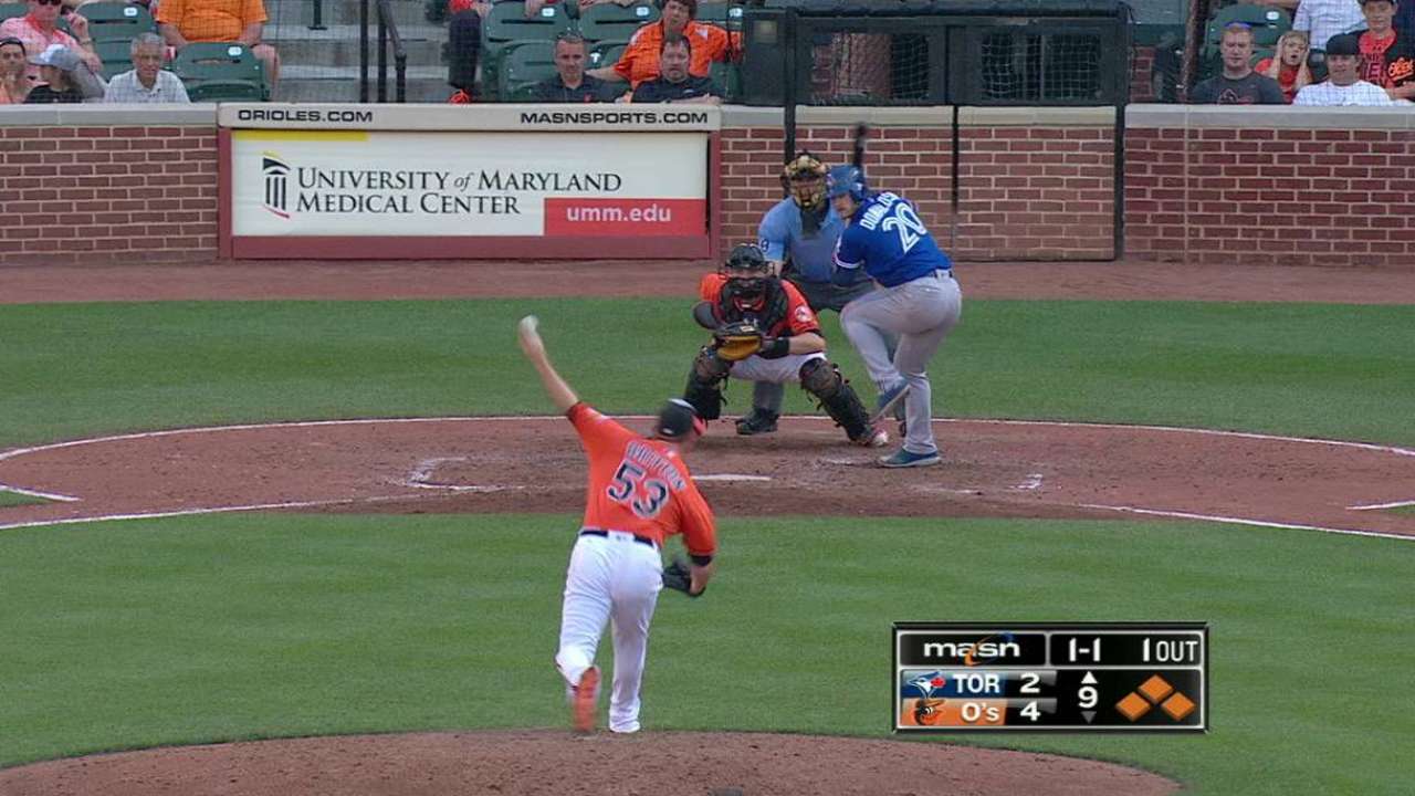 Britton escapes jam in the 9th