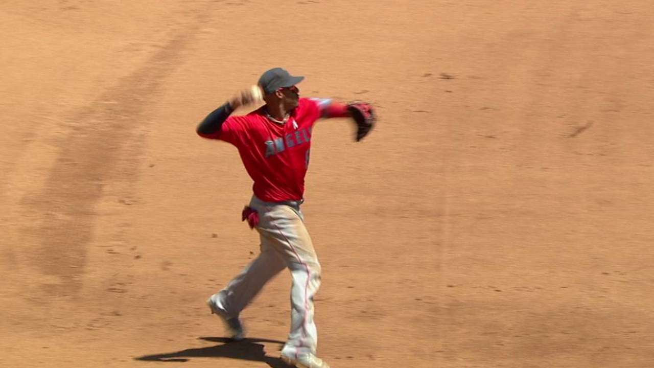 Escobar's ranging play