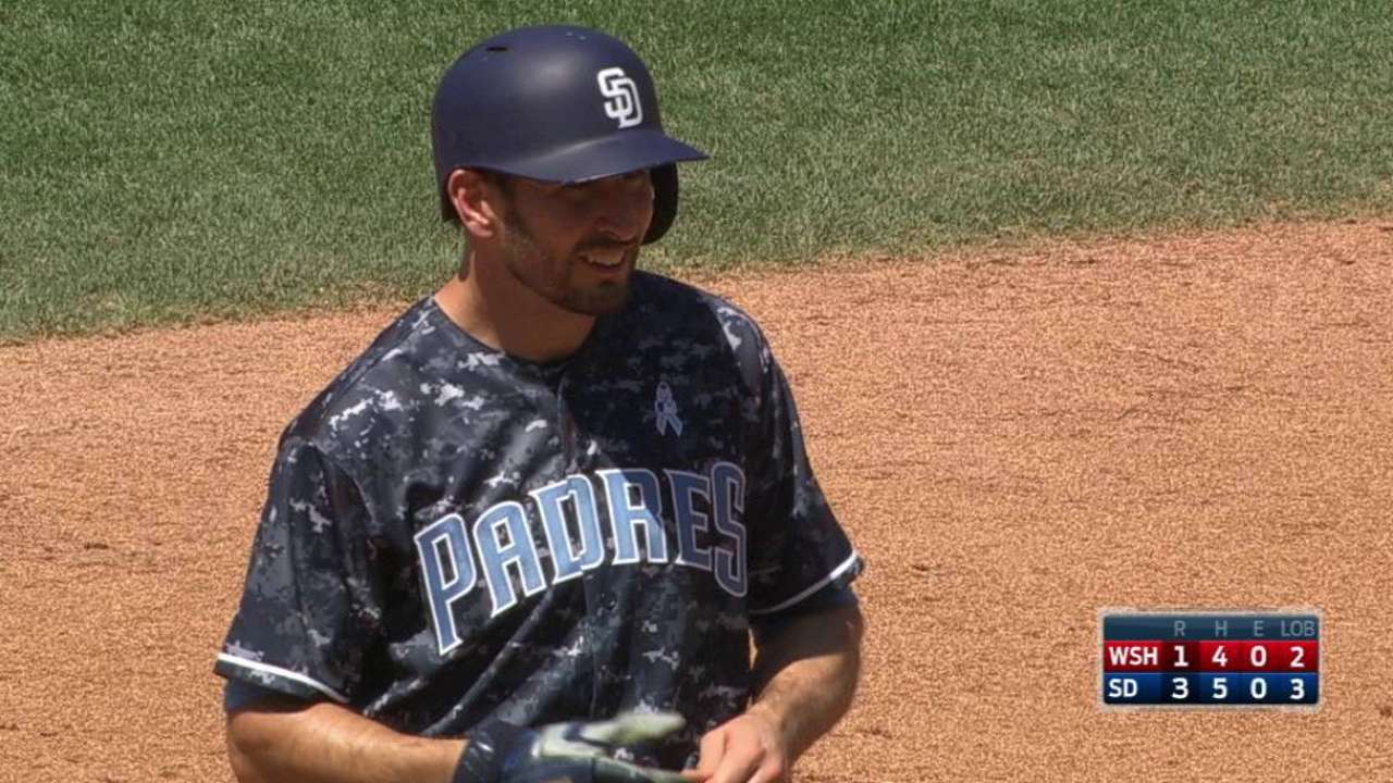 Padres best Nats despite Taylor's big day