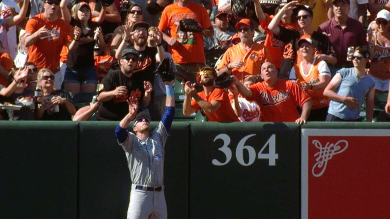 Must C: Saunders robs a homer