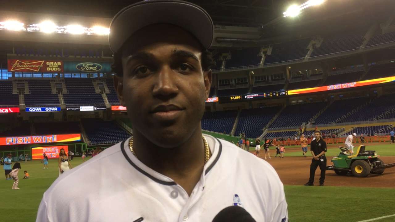 Ozuna on go-ahead homer