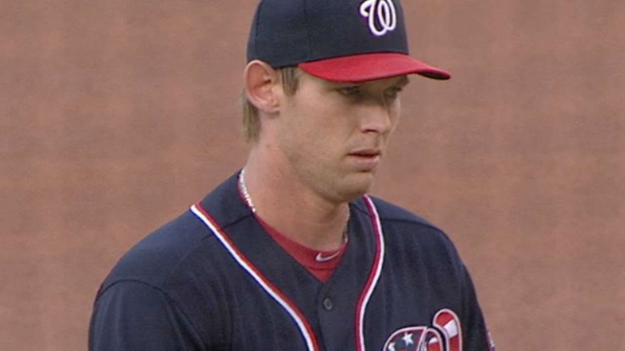 Nats outslug Phils as Strasburg rolls to 10-0