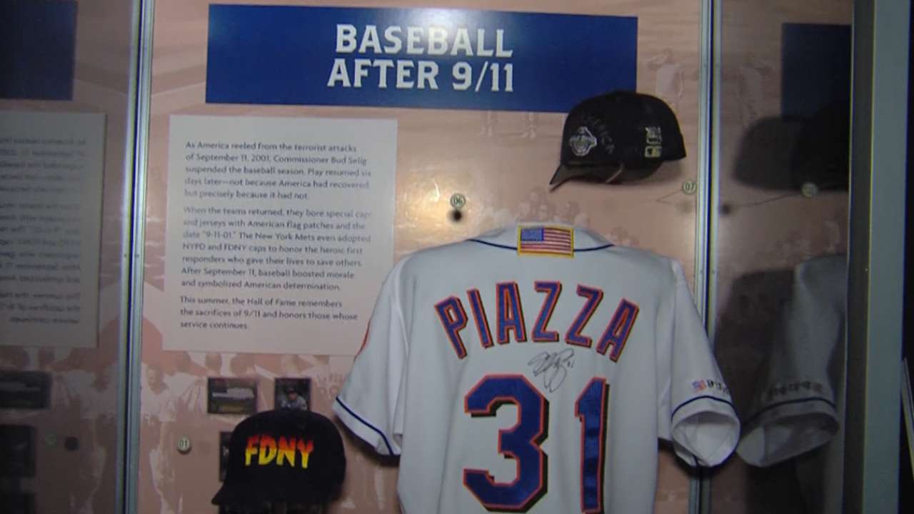 HOF to open 9/11 exhibit