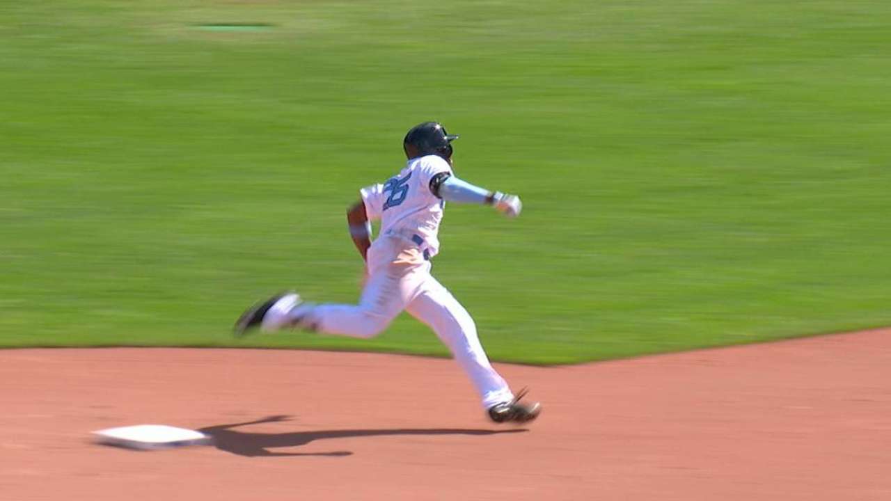 Bradley Jr.'s triple