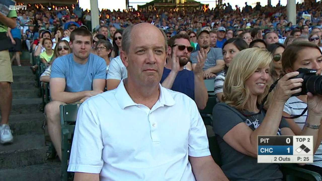 Stallings' dad sees son's debut
