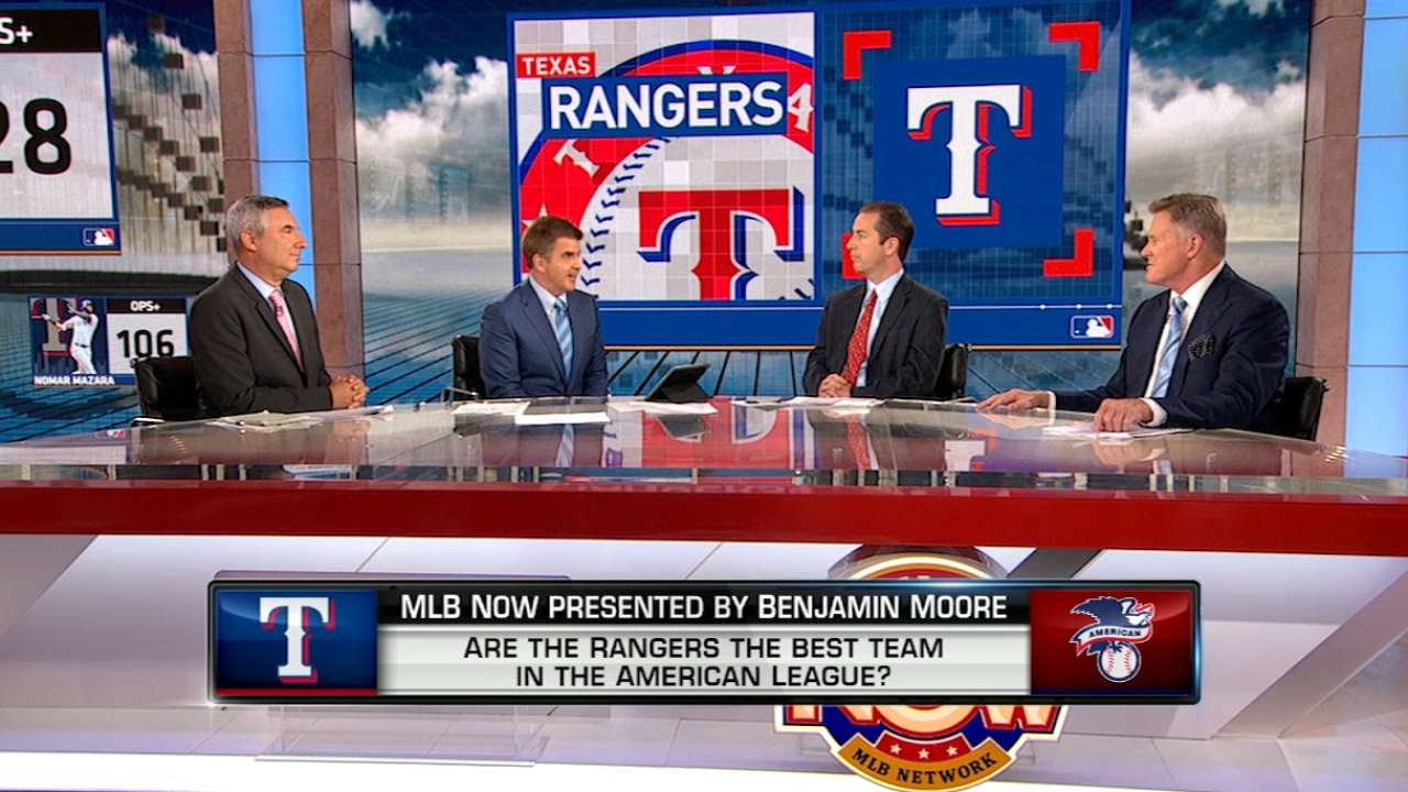 Are the Rangers the best in AL?