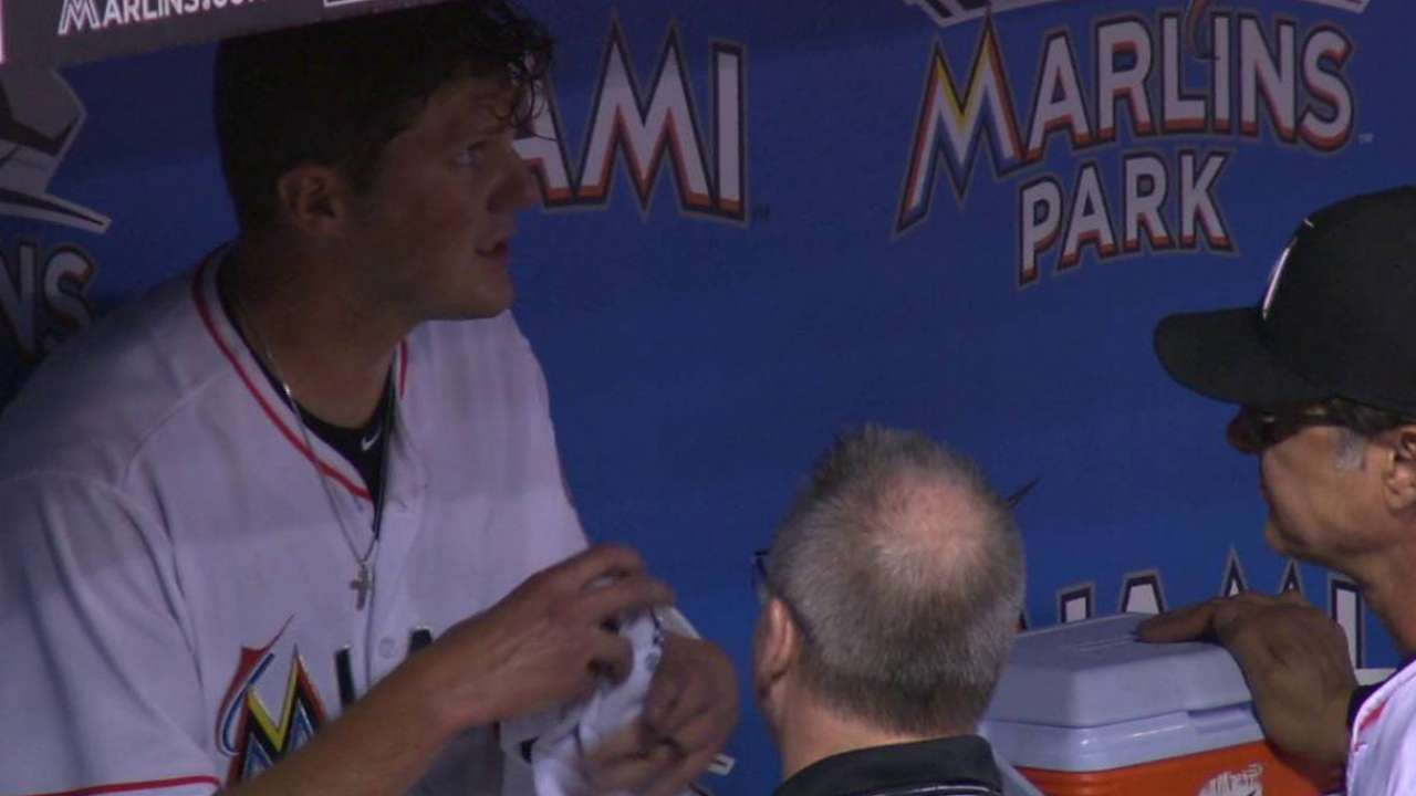 Clemens gets checked on