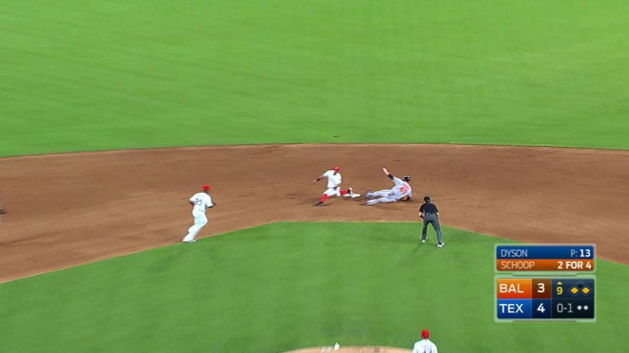 Dyson earns the save