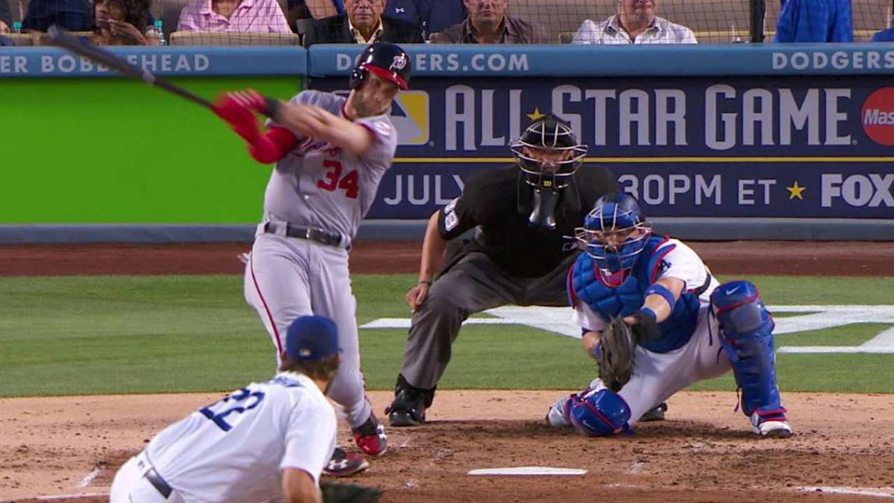 Kershaw strikes out Harper