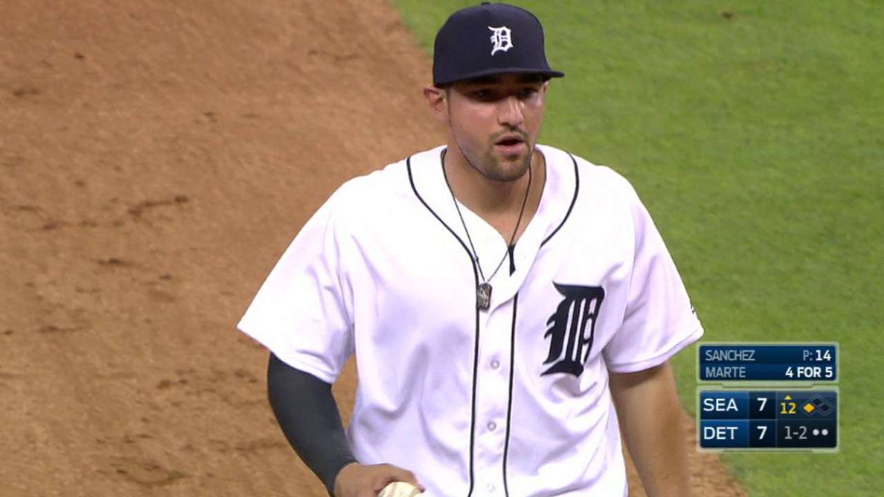 Castellanos' quick catch