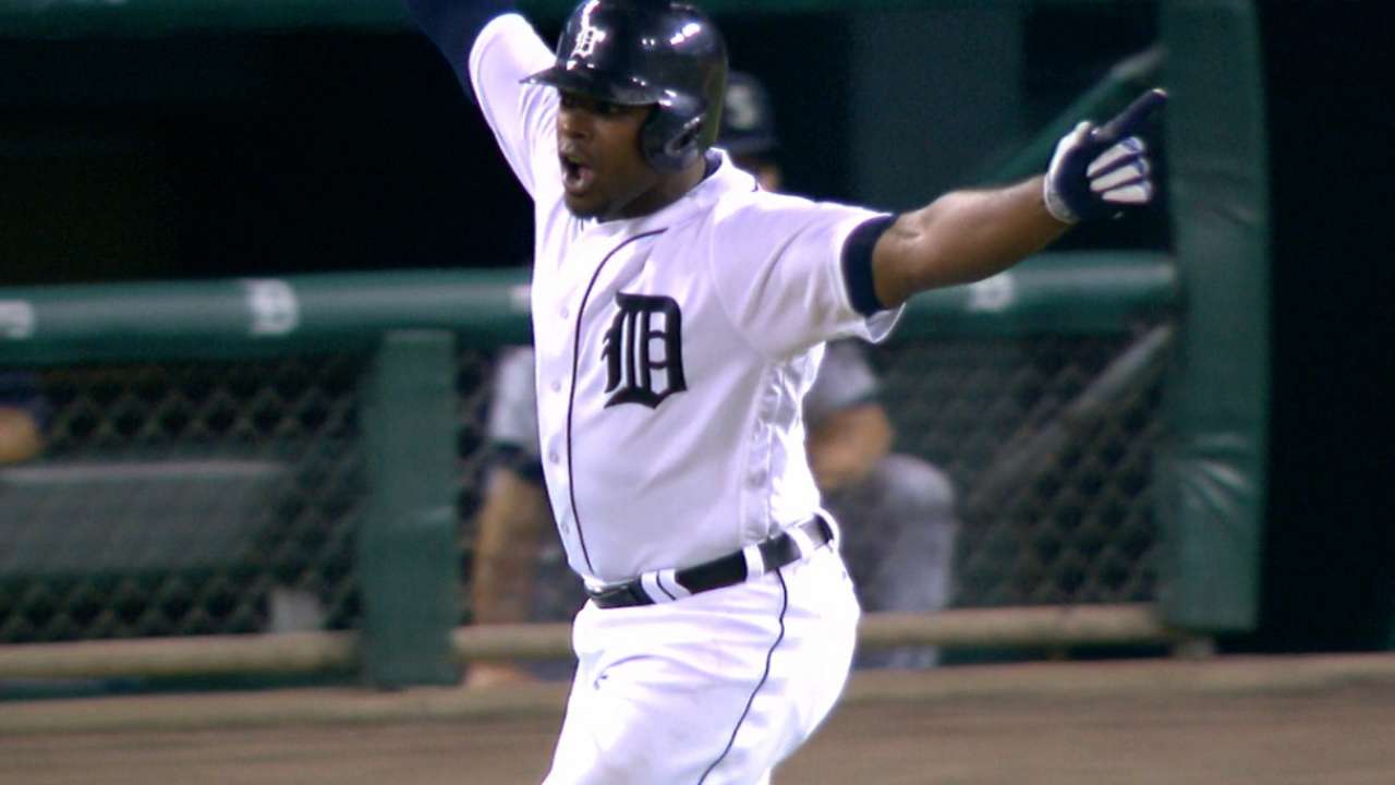 J-Up surging at plate after sluggish start