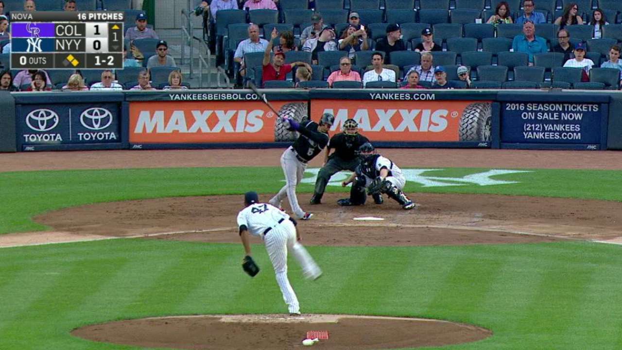 CarGo's RBI single