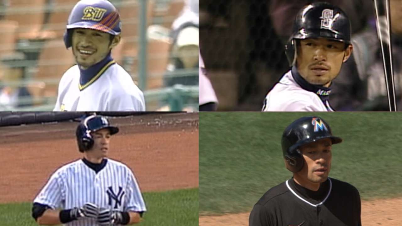 Ichiro's career milestones