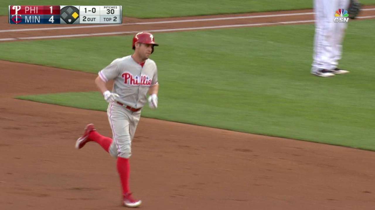 Bourjos' two-run homer