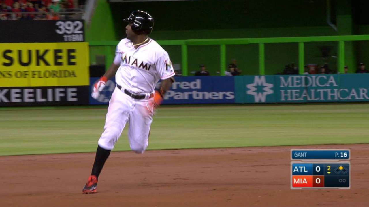 Marlins blanquean a los Bravos con joya de Adam Conley