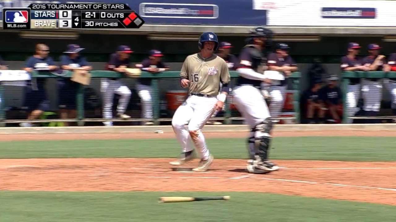 Team Brave scores three in 4th