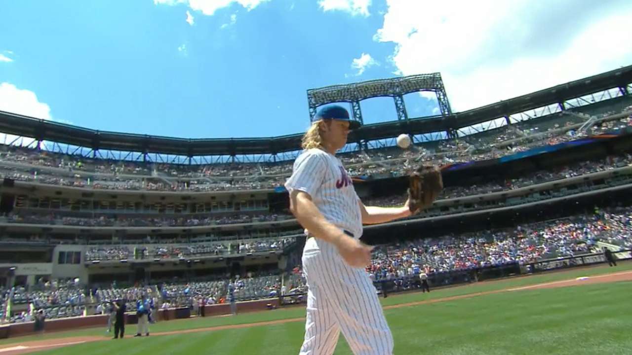 Los análisis no revelaron daños en codo derecho de Noah Syndergaard