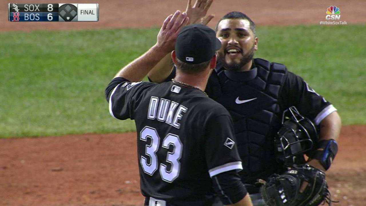 Duke notches the save
