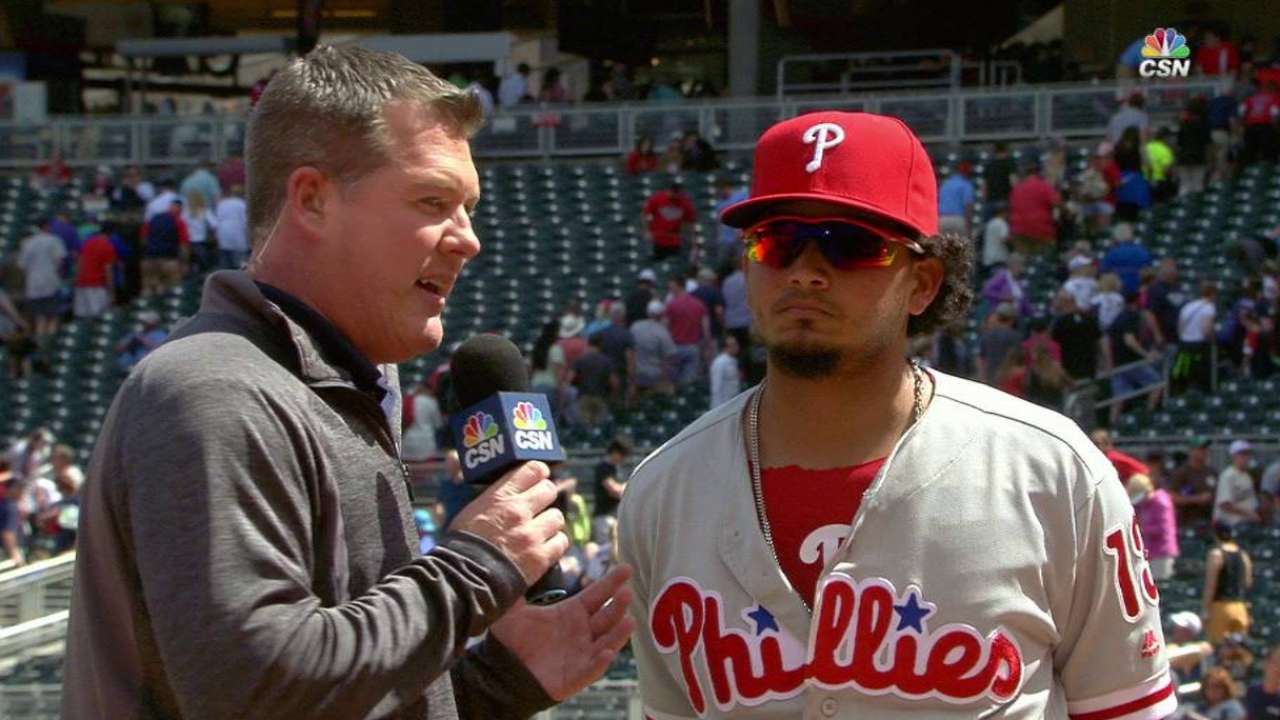 Galvis on big day at the plate