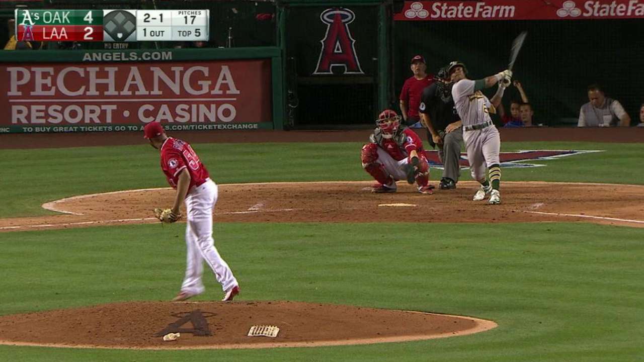 Davis' solo home run