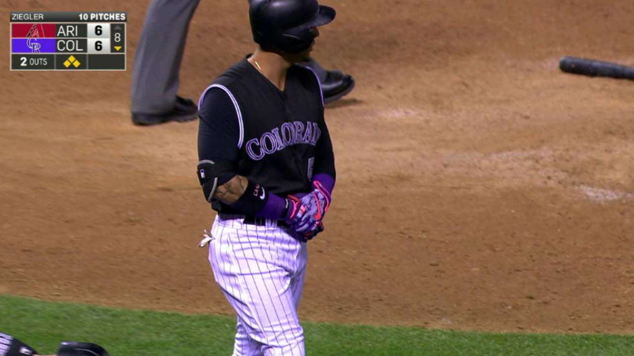 CarGo exits with sprained wrist