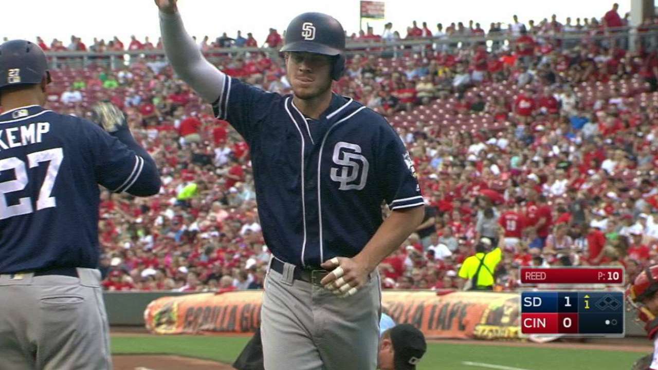 Myers' solo dinger