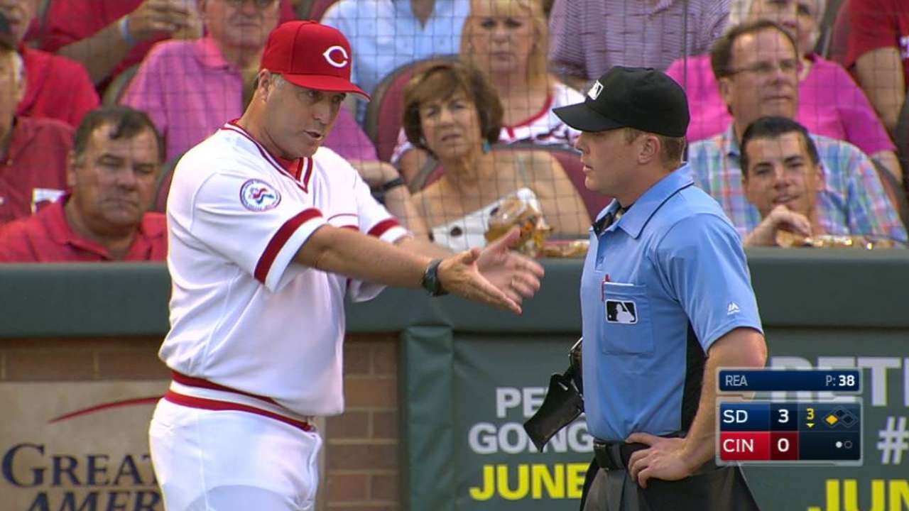 Price gets ejected