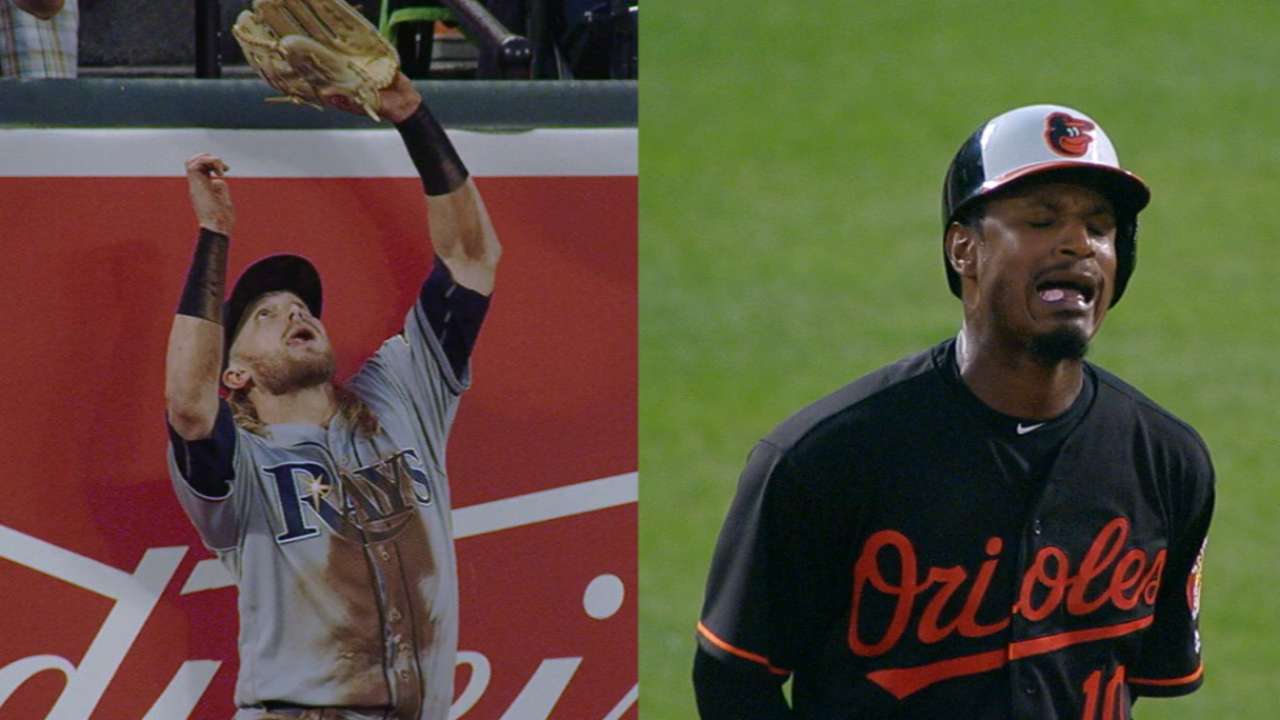 Motter robs homer, Jones cries