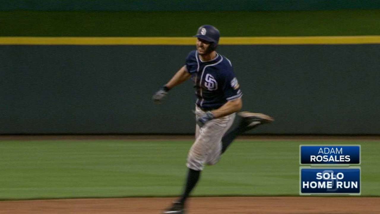 Rosales' solo homer