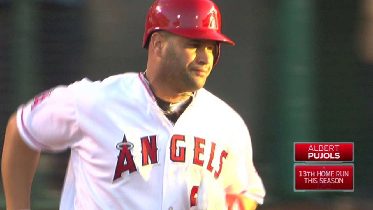 Pujols' 573rd HR ties Killebrew at 11th all-time