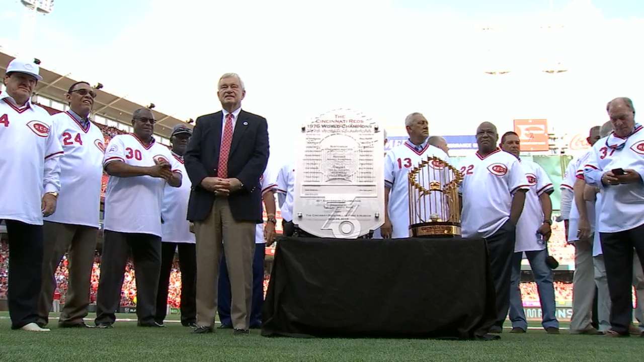 Big Red Machine honored for 40th anniversary