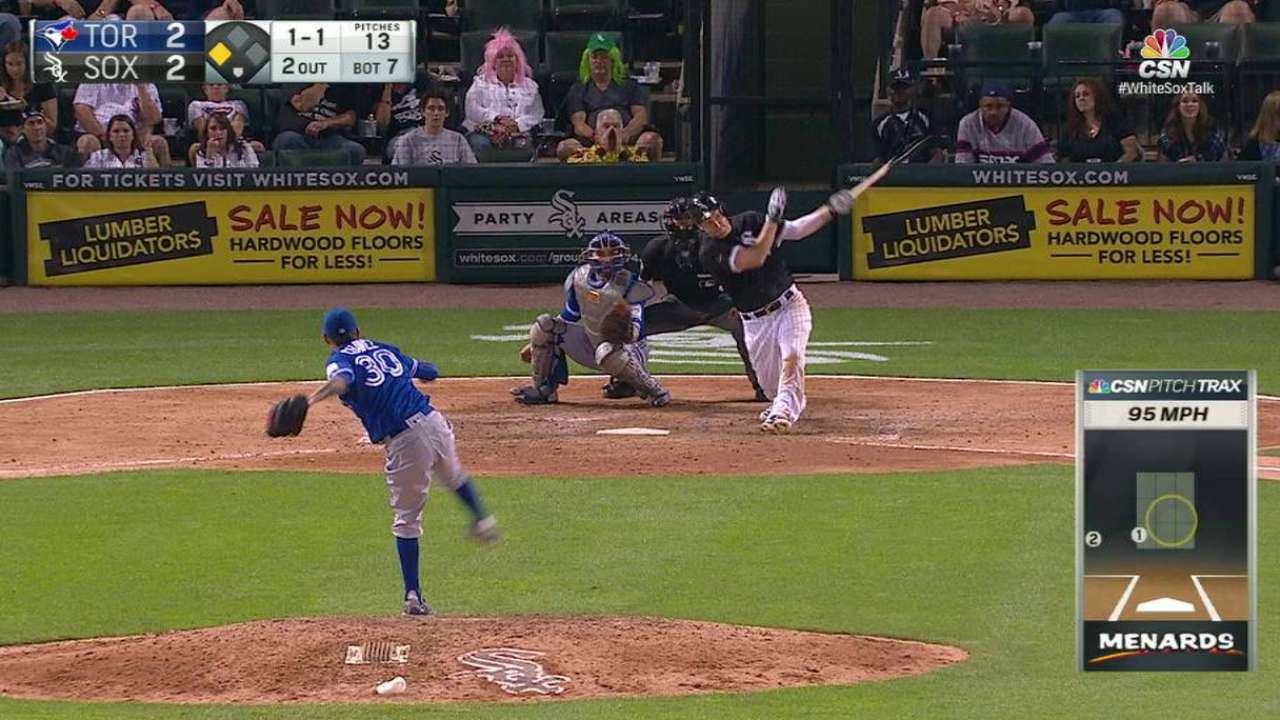 White Sox hold on after big hit from Frazier