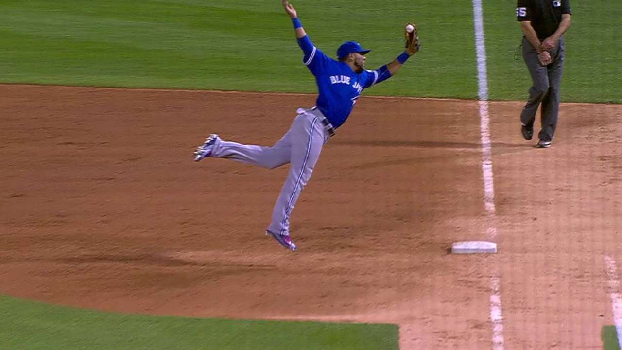 Encarnacion makes a nice stop