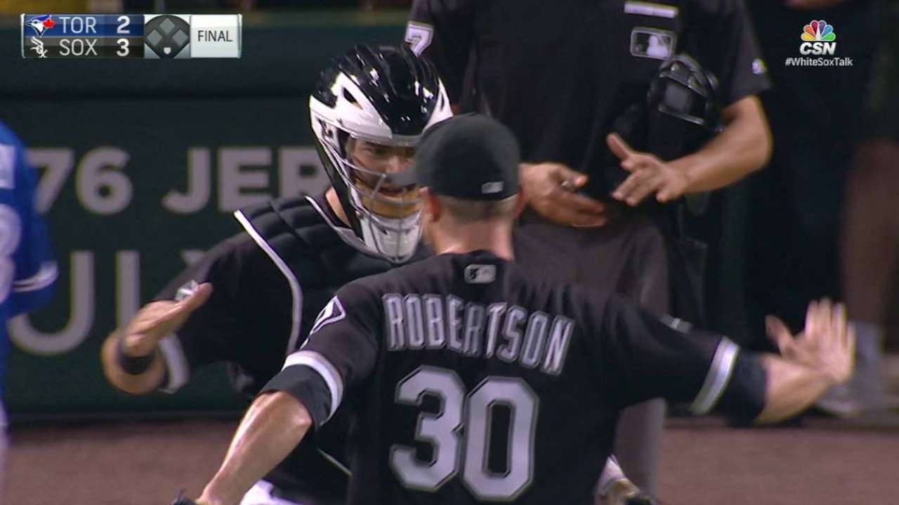 Robertson locks down 19th save