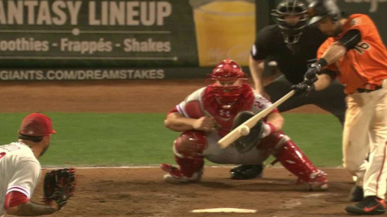 Giants rally for best 40-game stretch since '54