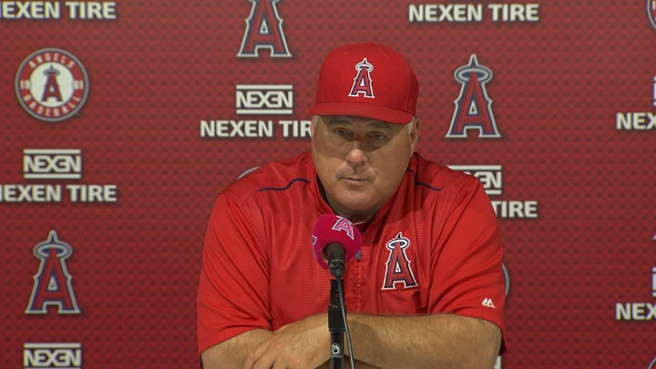Skipper says Halos are pressing too hard