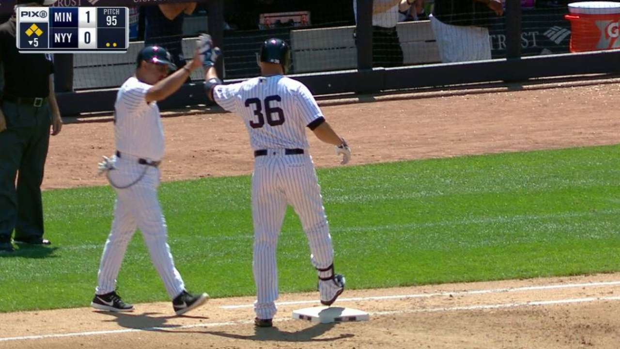 Beltrán, Castro y Pineda guiaron a Yankees al triunfo sobre Mellizos