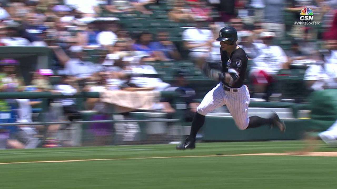 Lawrie's inside-the-park homer