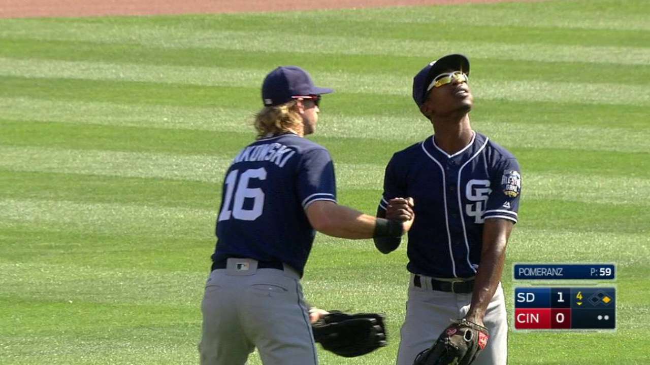 Jankowski and Upton Jr. collide