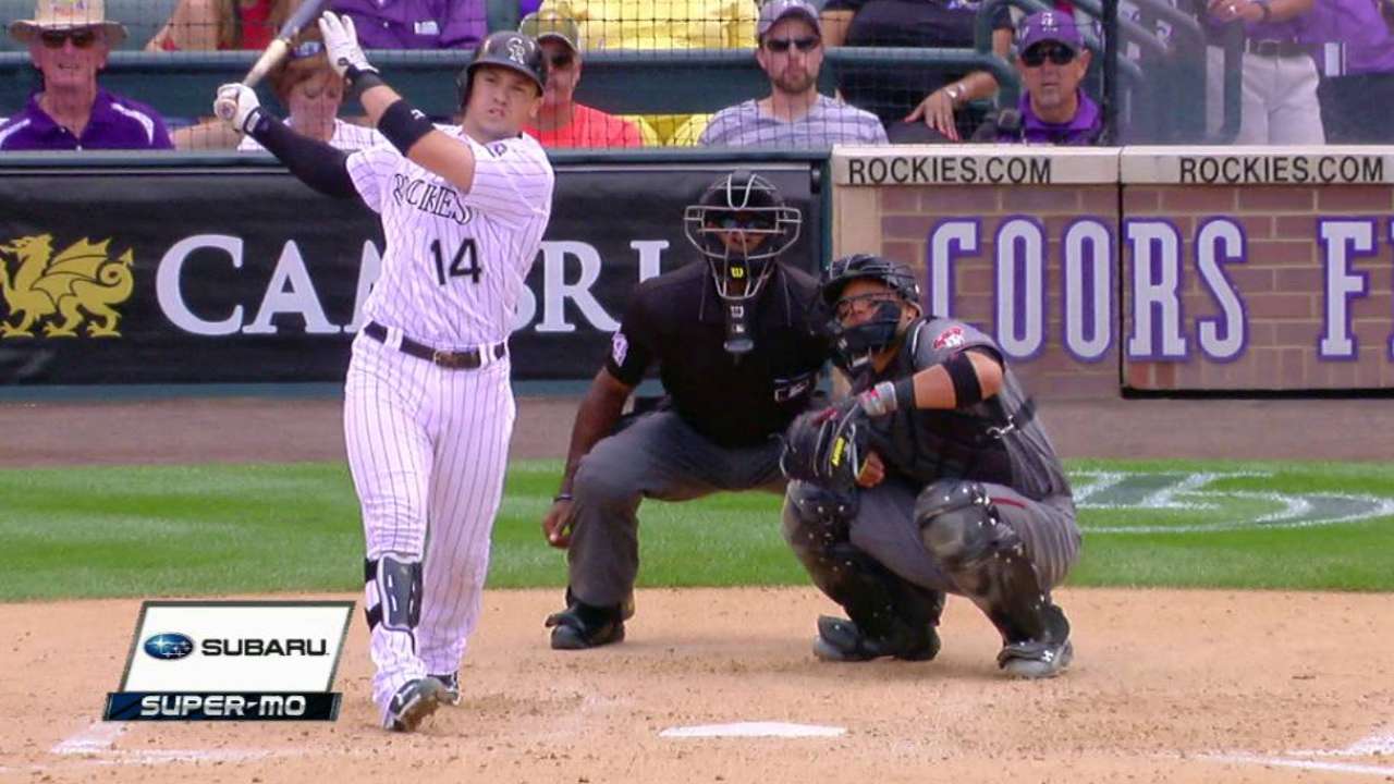 Wolters emulating catching idols behind the plate