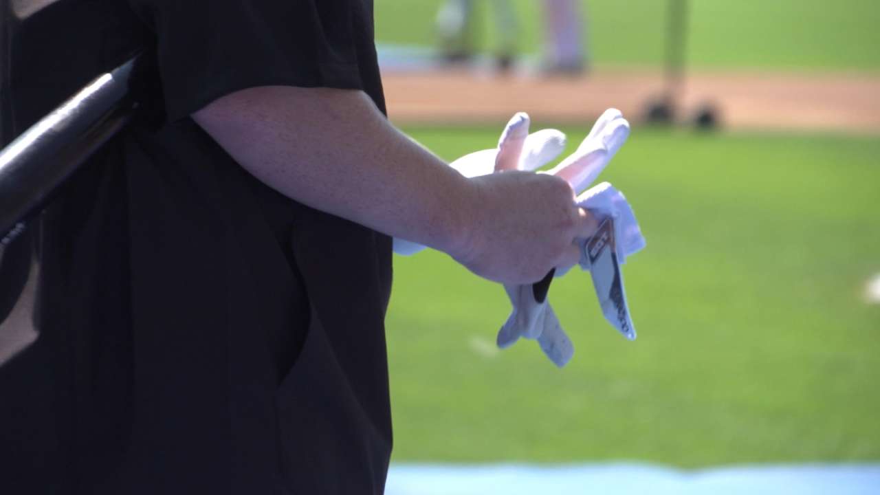 First-rounder Collins takes BP with White Sox