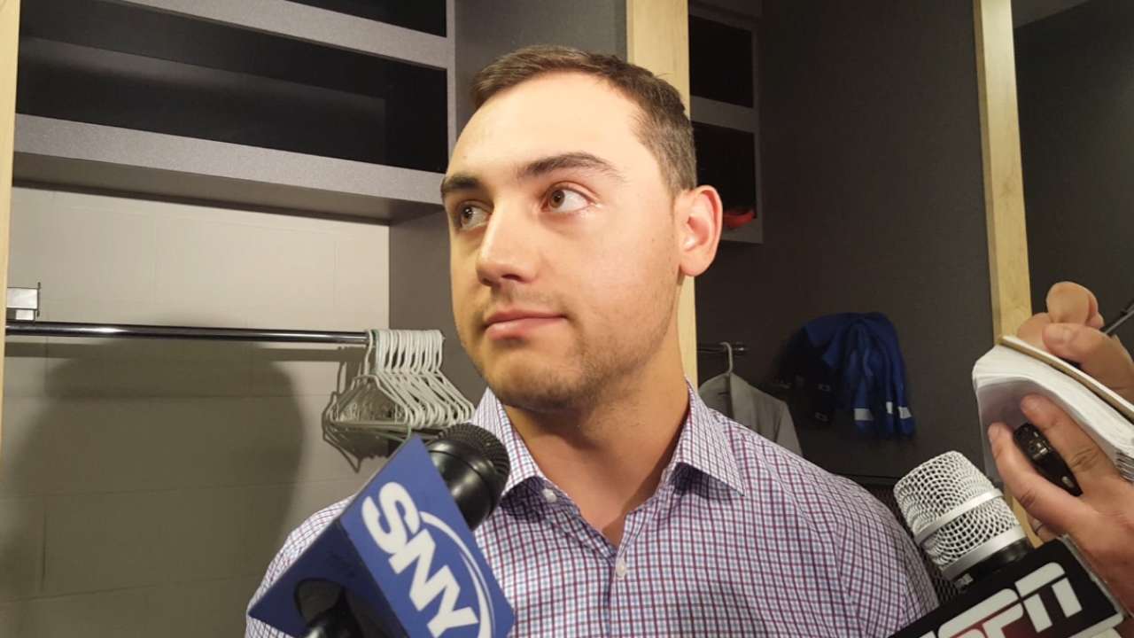 Mets call up Nimmo, option Conforto